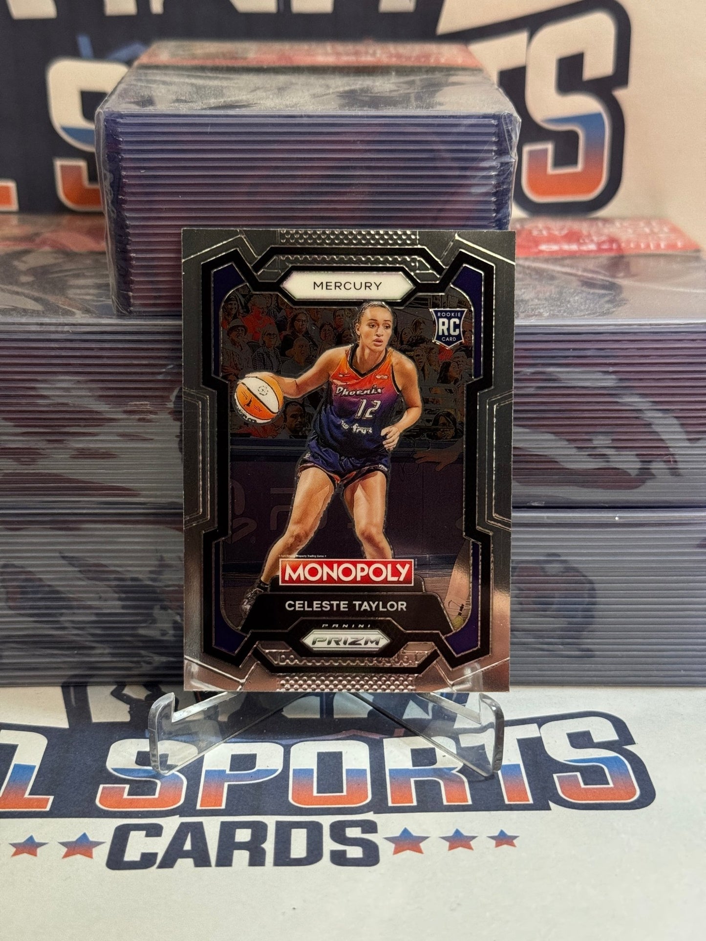 2024 Panini Prizm WNBA (Monopoly) Celeste Taylor Rookie #66