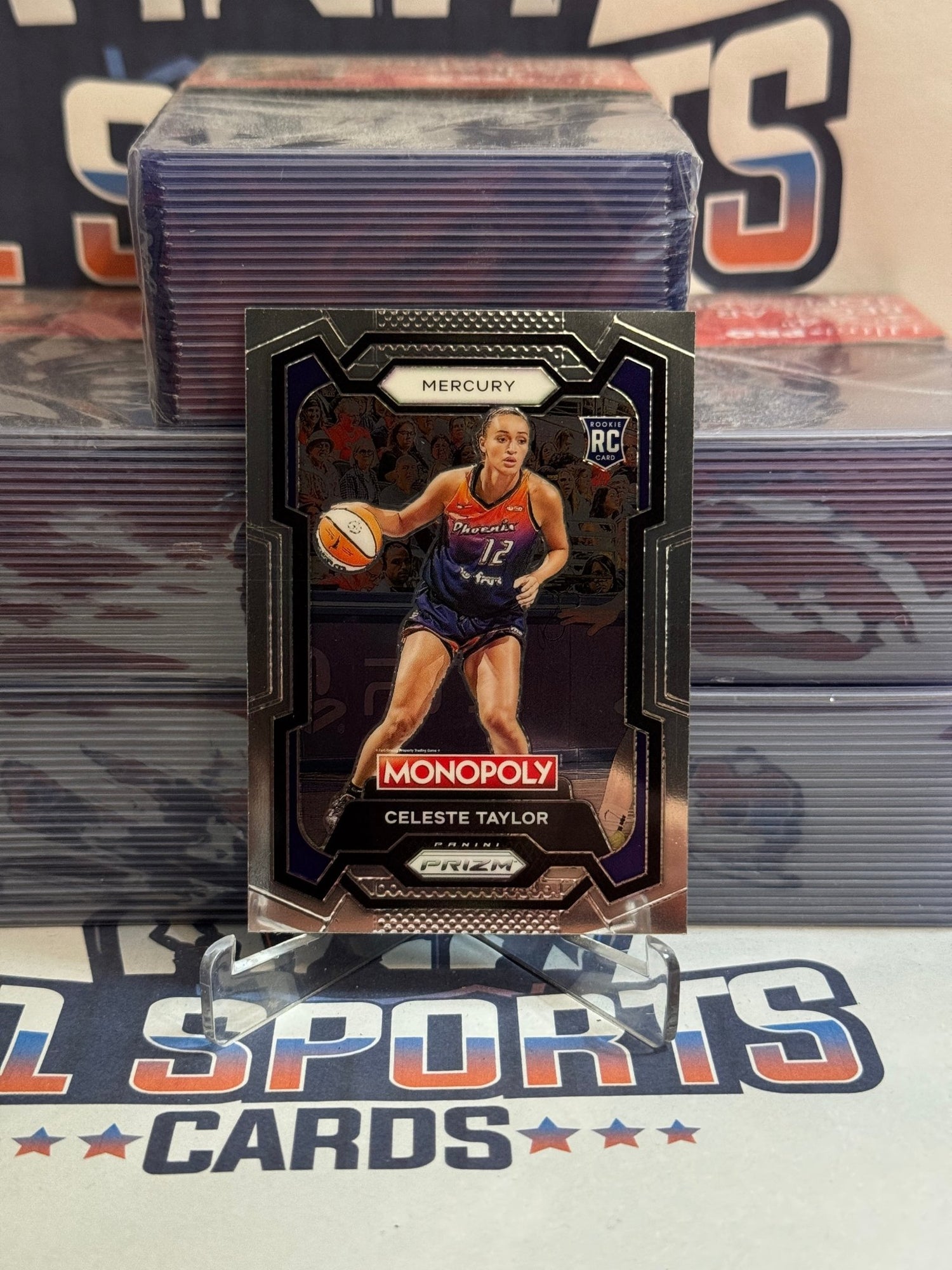 2024 Panini Prizm WNBA (Monopoly) Celeste Taylor Rookie #66