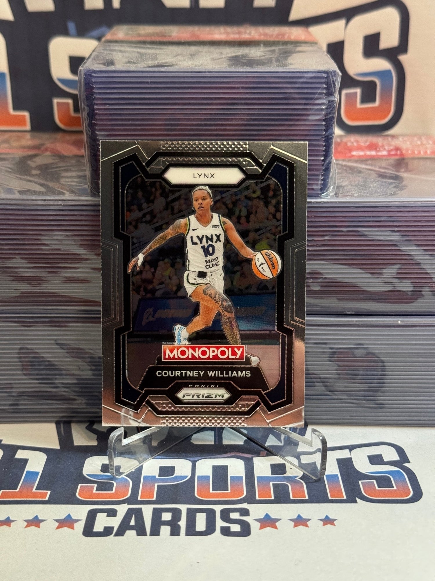 2024 Panini Prizm WNBA (Monopoly) Courtney Williams #10