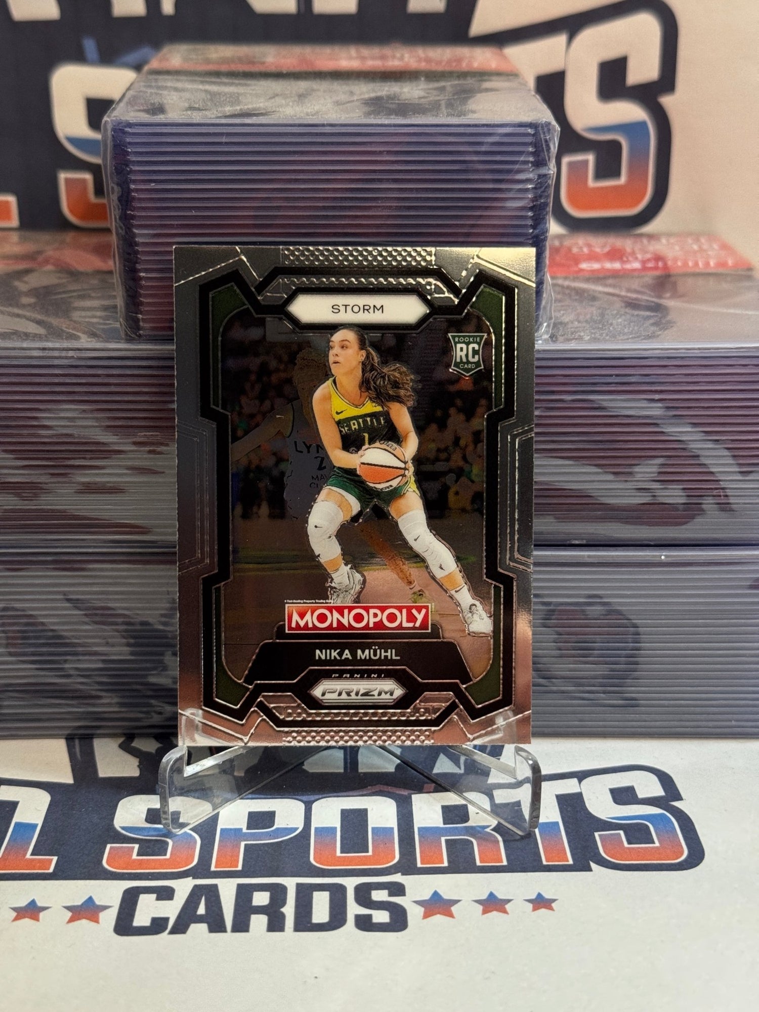 2024 Panini Prizm WNBA (Monopoly) Nika Muhl Rookie #4