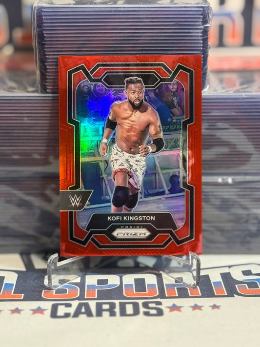 2024 Panini Prizm WWE (Red Prizm 179/299) Kofi Kingston 147