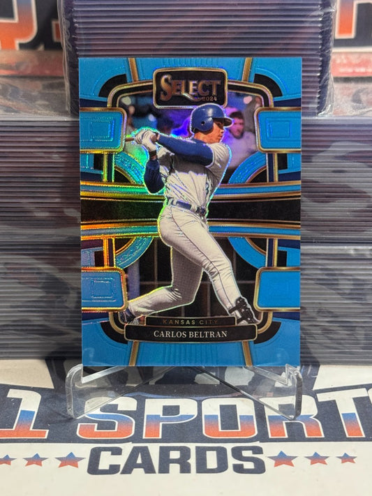 2024 Panini Select (Blue Prizm 142/199) Carlos Beltran 20