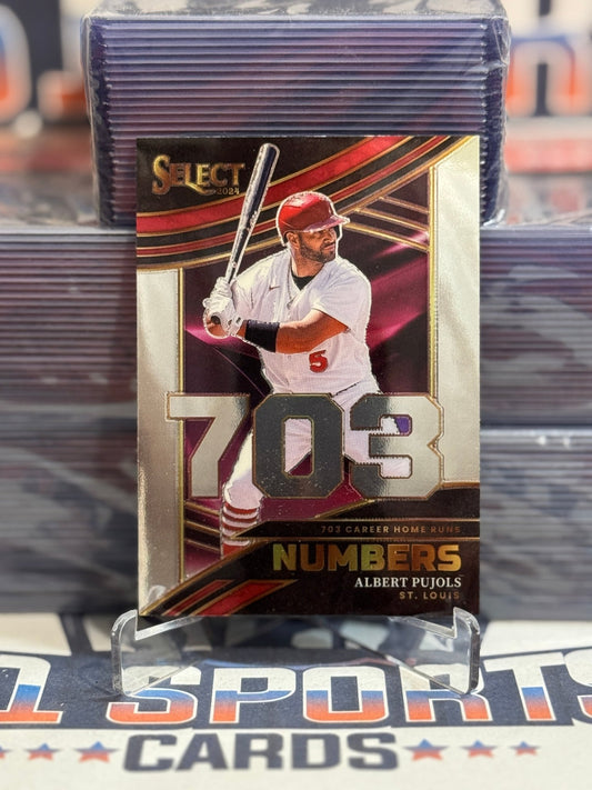 2024 Panini Select (Numbers) Albert Pujols 14