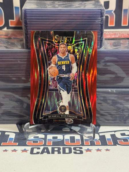 2024 Panini Select (Red Flash Prizm 284/299) Russell Westbrook 311