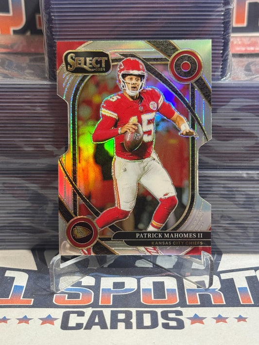 2024 Panini Select (Silver Die Cut Prizm) Patrick Mahomes II 223