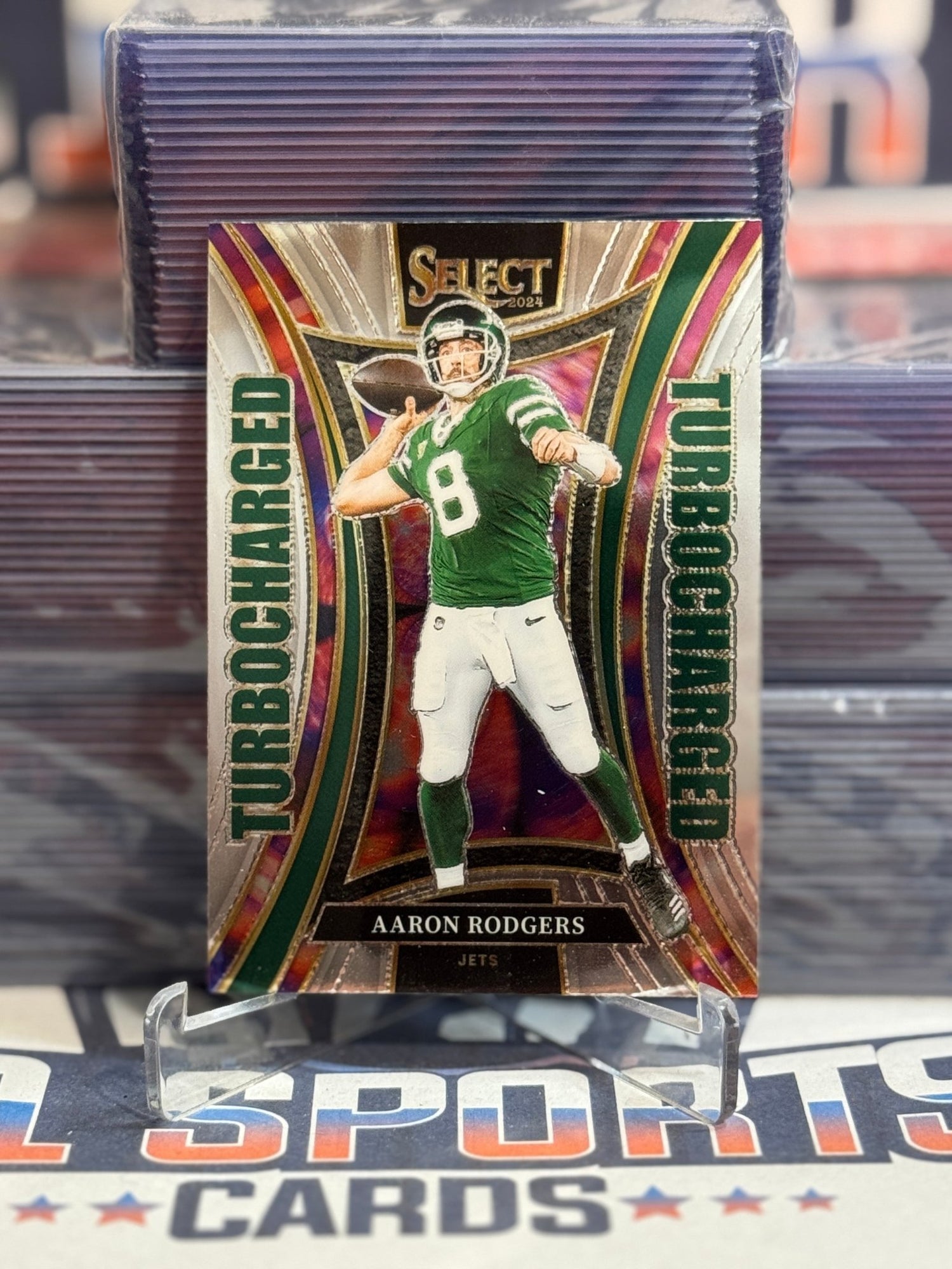 2024 Panini Select (Turbocharged) Aaron Rodgers 8