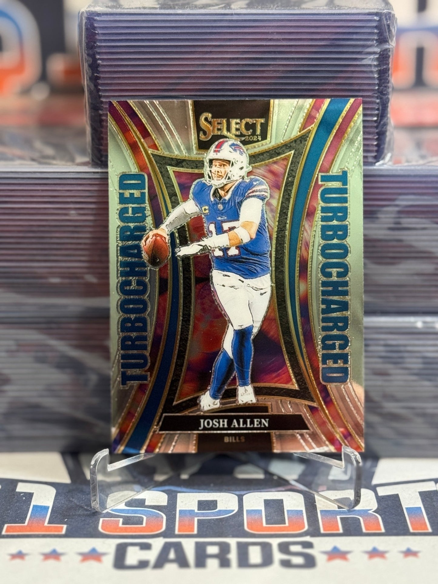 2024 Panini Select (Turbocharged) Josh Allen 18