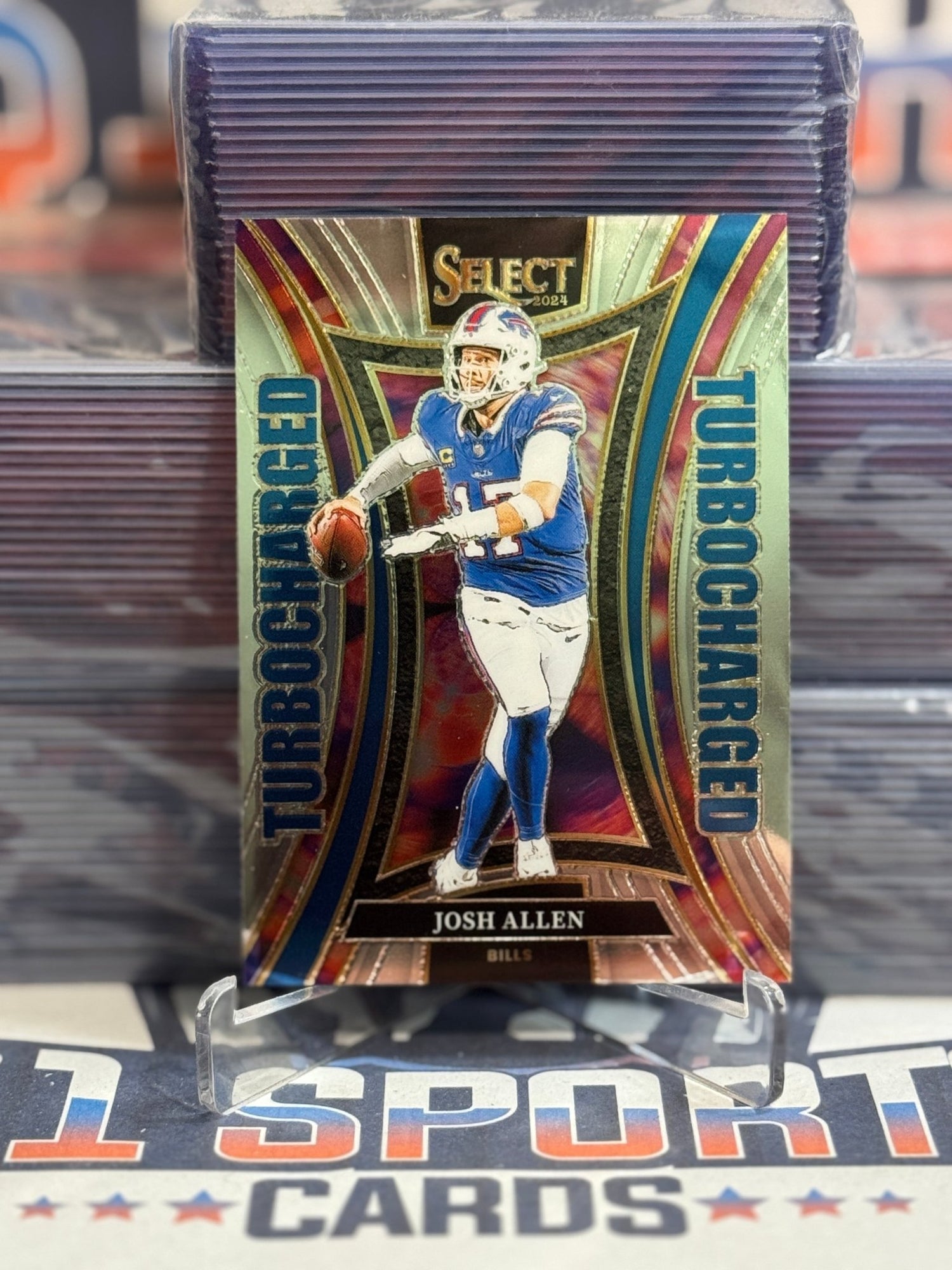2024 Panini Select (Turbocharged) Josh Allen 18