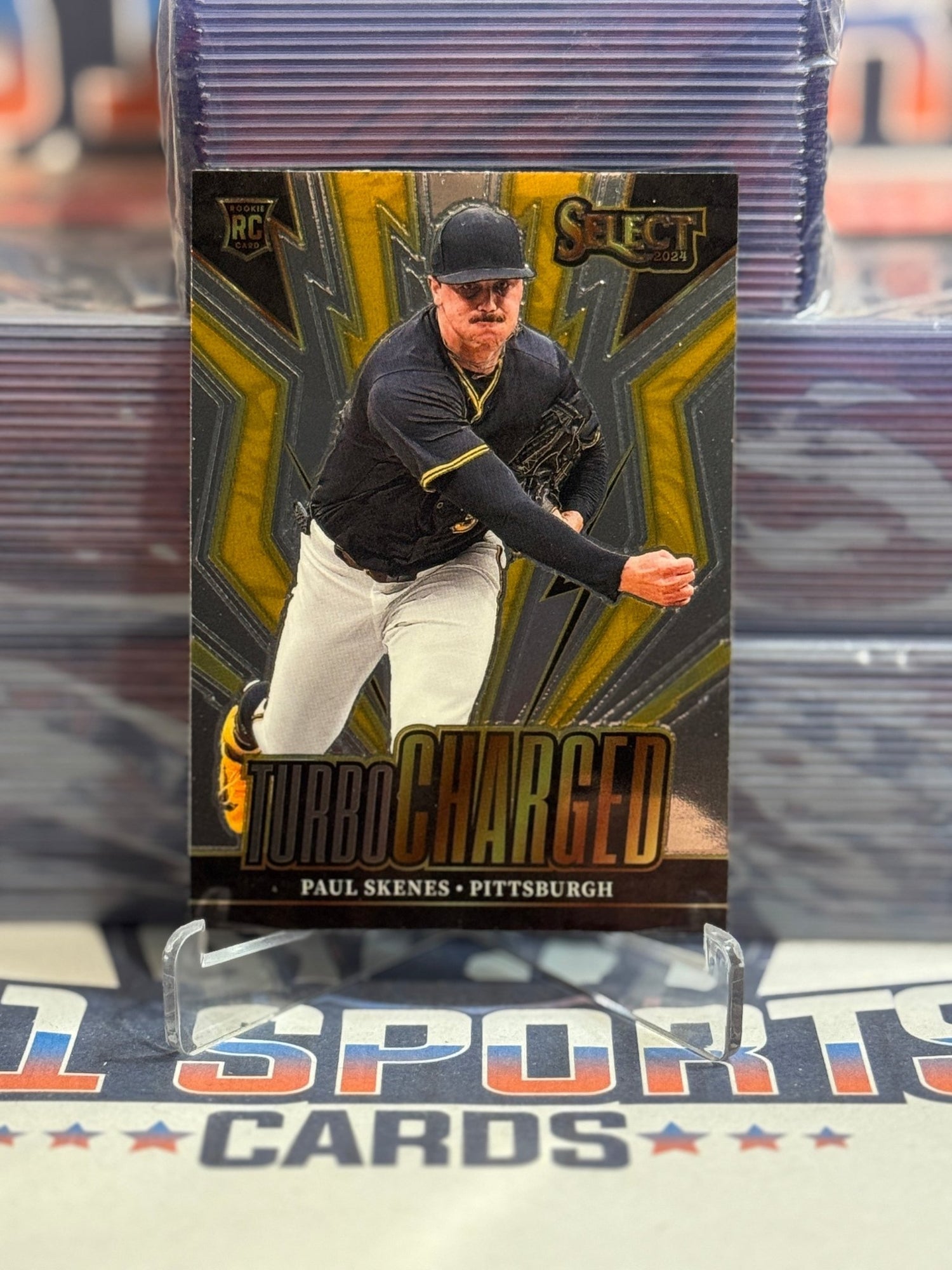 2024 Panini Select (Turbocharged) Paul Skenes Rookie 11