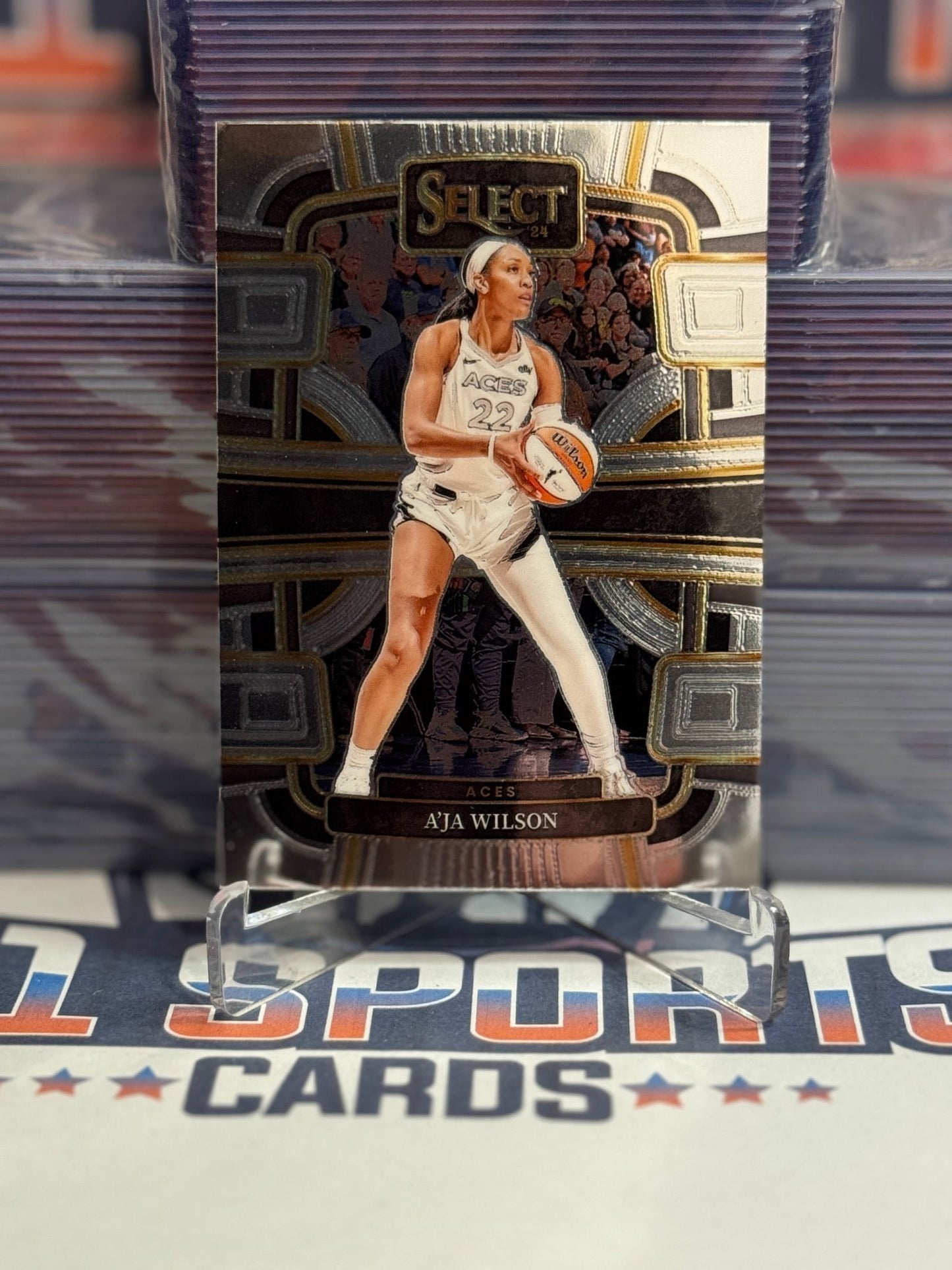 2024 Panini Select WNBA A'ja Wilson #86