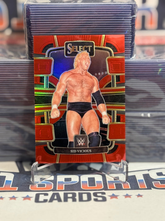 2024 Panini Select WWE (Red Prizm 121/175) Sid Vicious 35