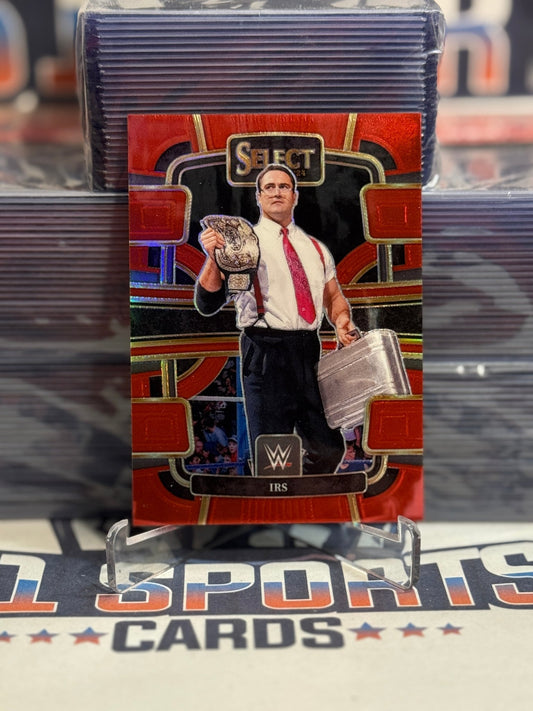2024 Panini Select WWE (Red Prizm 35/175) IRS 91
