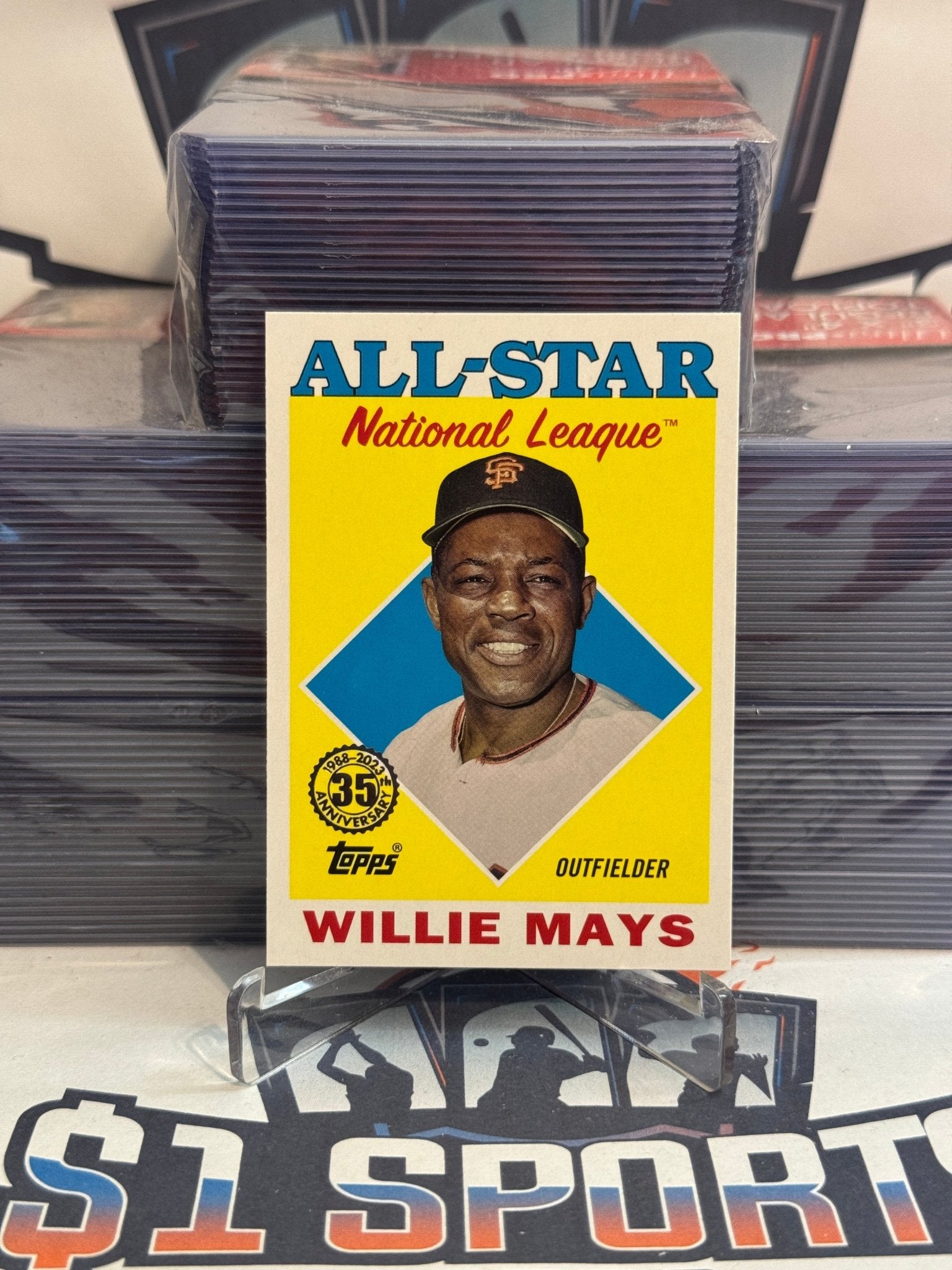 2024 Topps (1988 AllStar Redux) Willie Mays 88AS38 1 Sports Cards