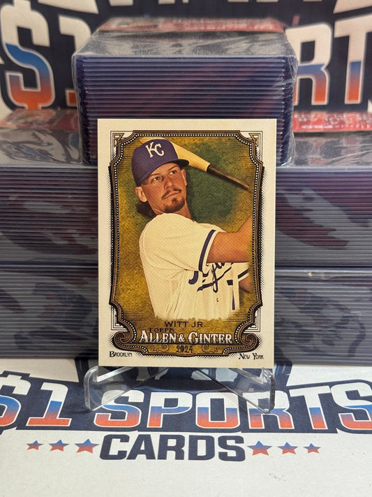 2024 Topps Allen & Ginter Bobby Witt Jr. 100