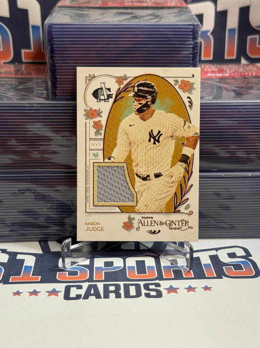 2024 Topps Allen & Ginter (Game Used Relic) Aaron Judge #AGR - AJU