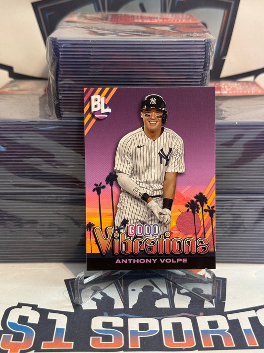 2024 Topps Big League (Good Vibrations) Anthony Volpe #GV - 7