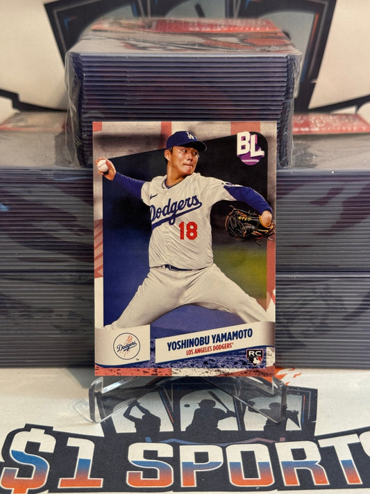 2024 Topps Big League Yoshinobu Yamamoto Rookie #183