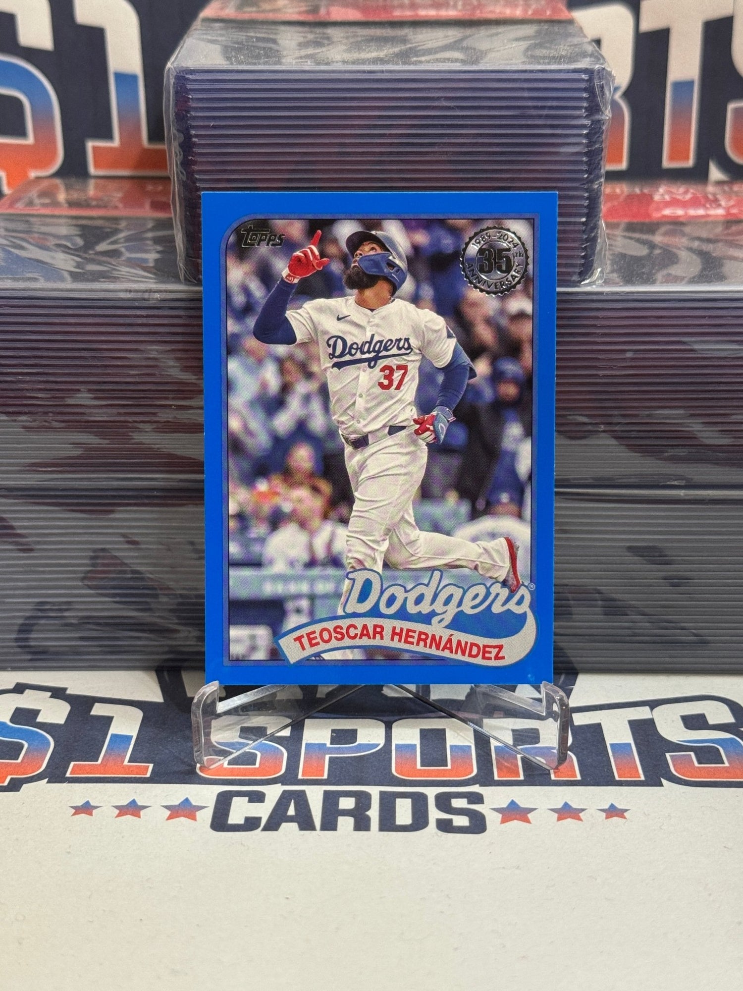 2024 Topps (Blue, 1989 Redux) Teoscar Hernandez #89US - 24