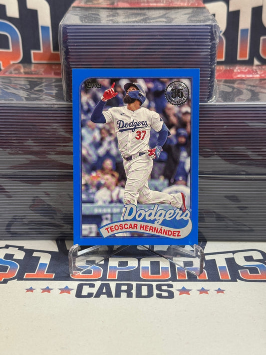 2024 Topps (Blue, 1989 Redux) Teoscar Hernandez #89US - 24