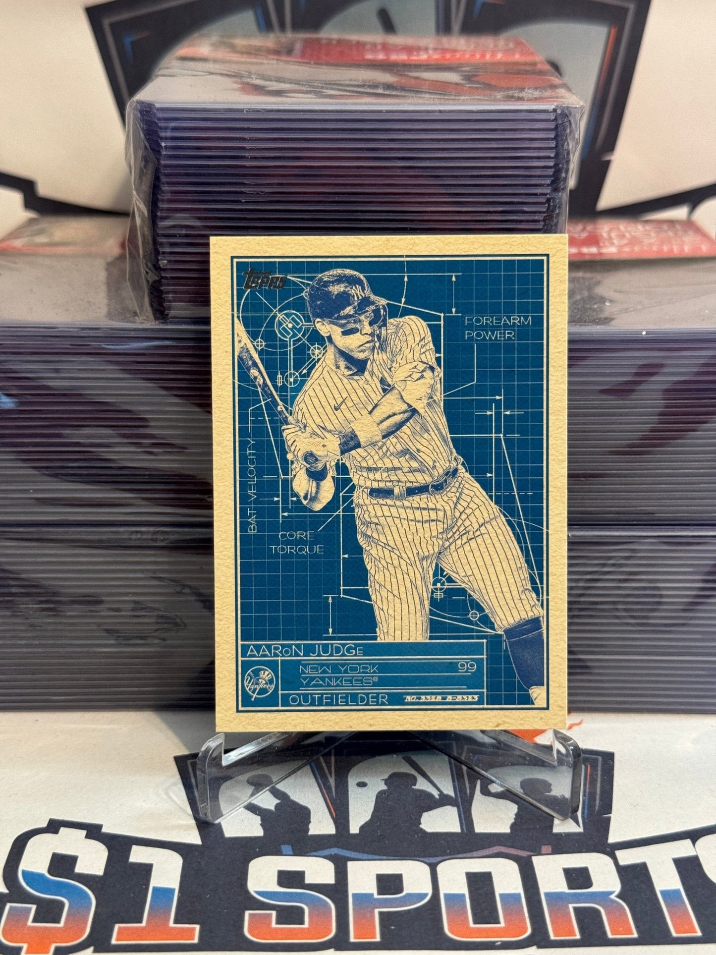 2024 Topps (Blueprint) Aaron Judge #SB - 1