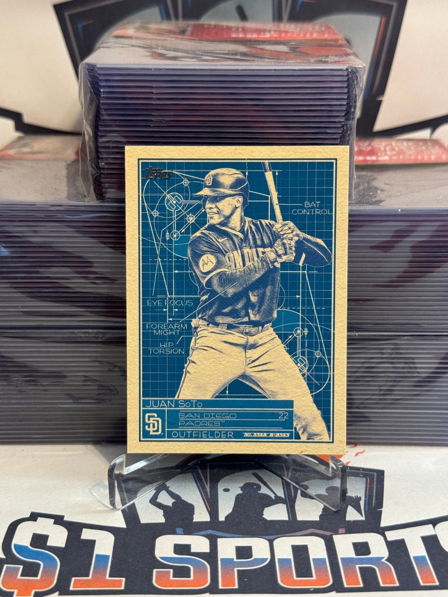 2024 Topps (Blueprint) Juan Soto #SB - 9