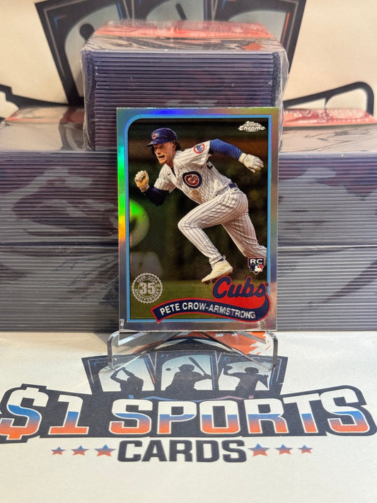2024 Topps Chrome (1989 Redux) Pete Crow - Armstrong Rookie #89CB - 19