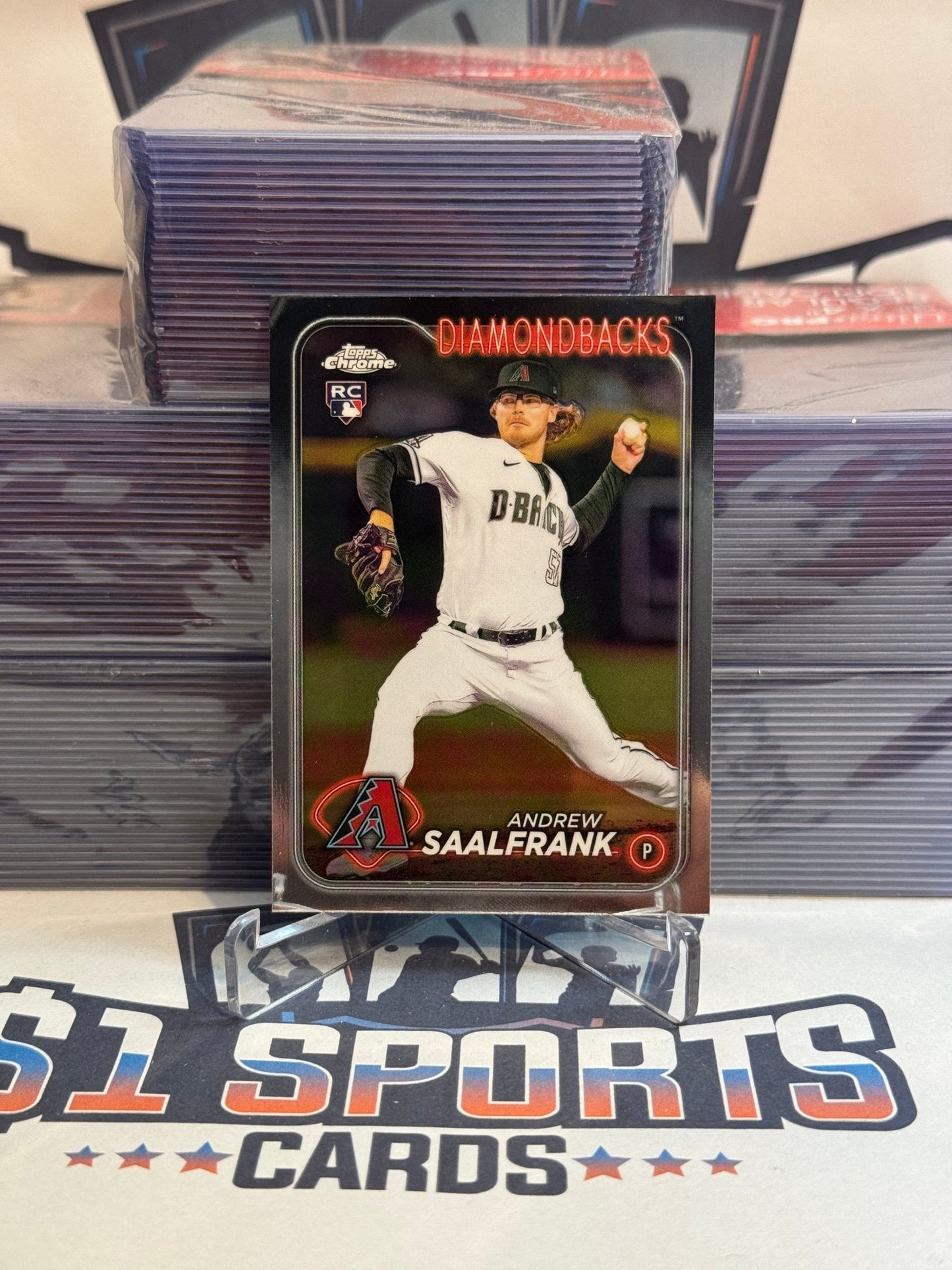 2024 Topps Chrome Andrew Saalfrank Rookie #178