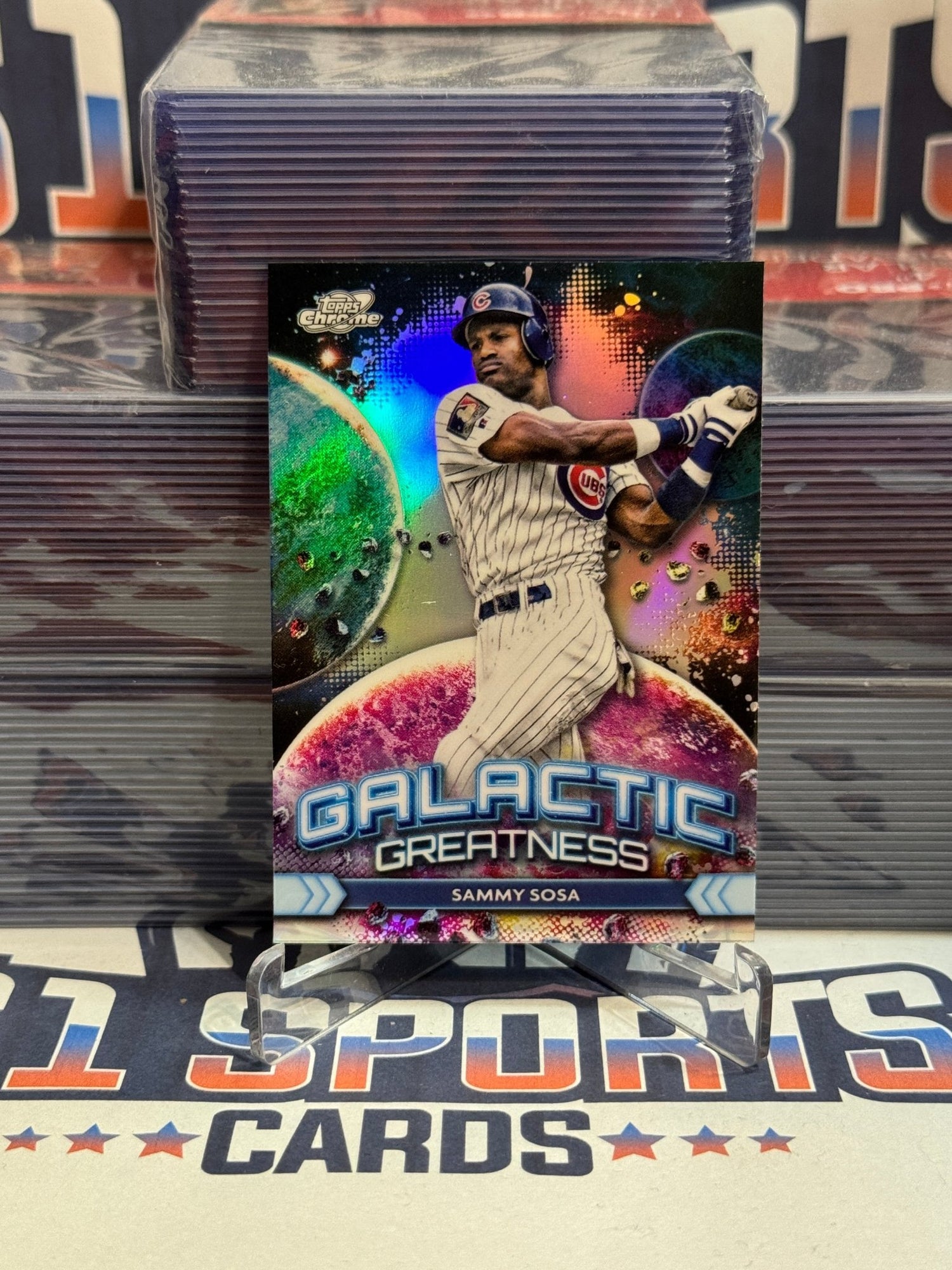 2024 Topps Chrome Cosmic (Galactic Greatness) Sammy Sosa #GG - 6