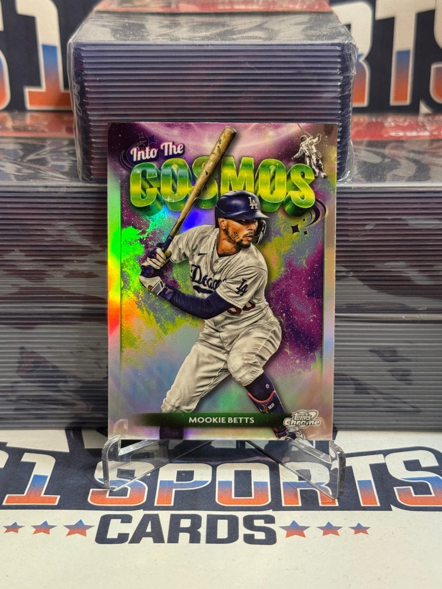 2024 Topps Chrome Cosmic (Into The Cosmos) Mookie Betts #ITC - 6