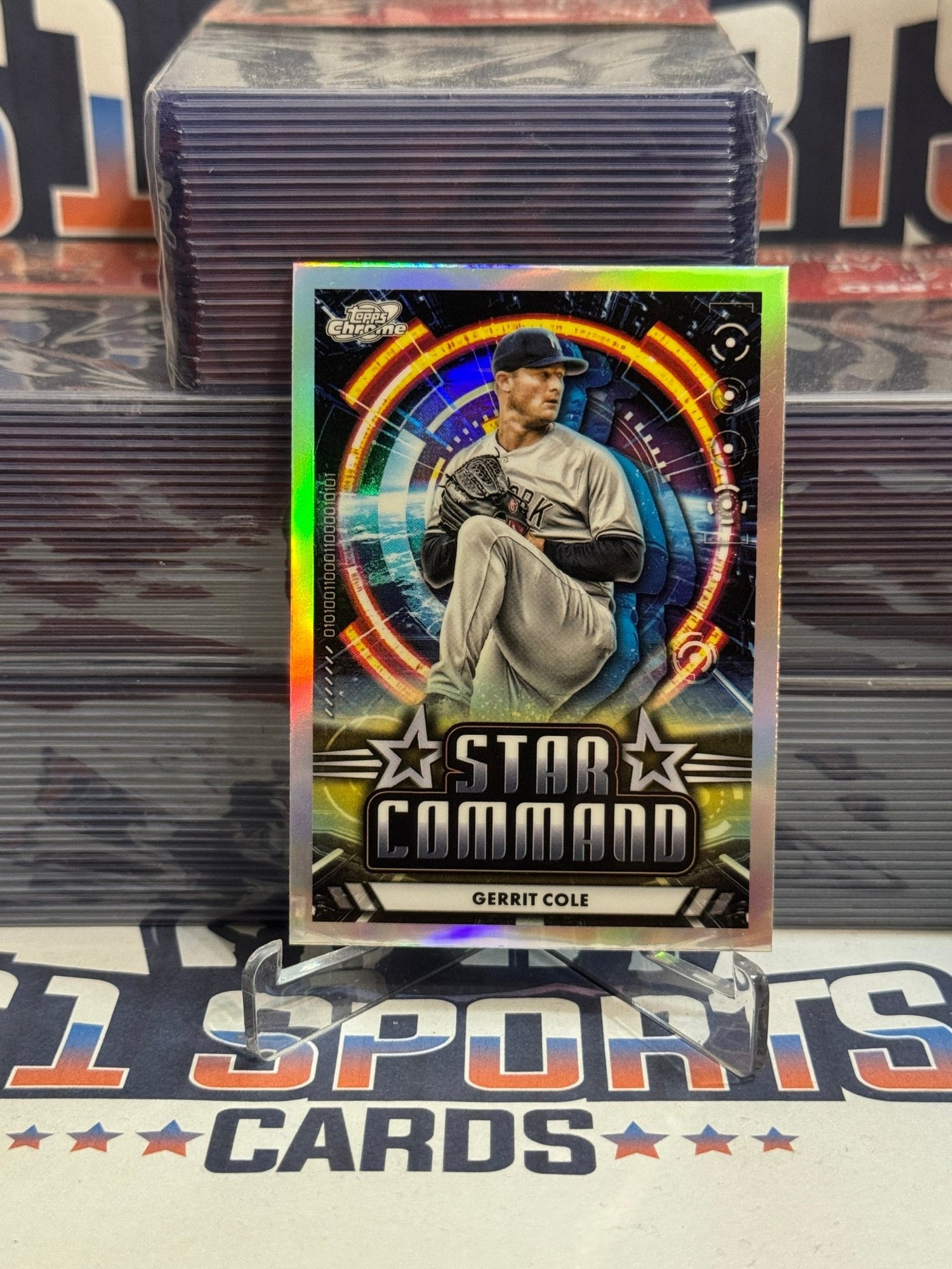 2024 Topps Chrome Cosmic (Star Command) Gerritt Cole #SC - 1