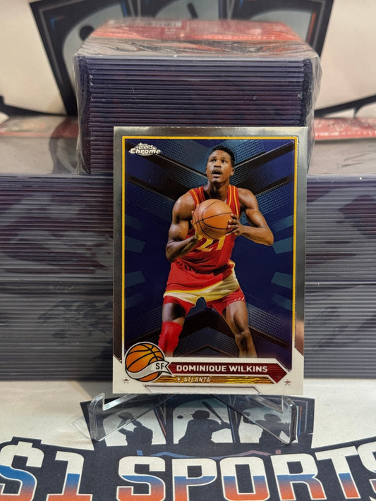 2024 Topps Chrome Dominique Wilkins #166