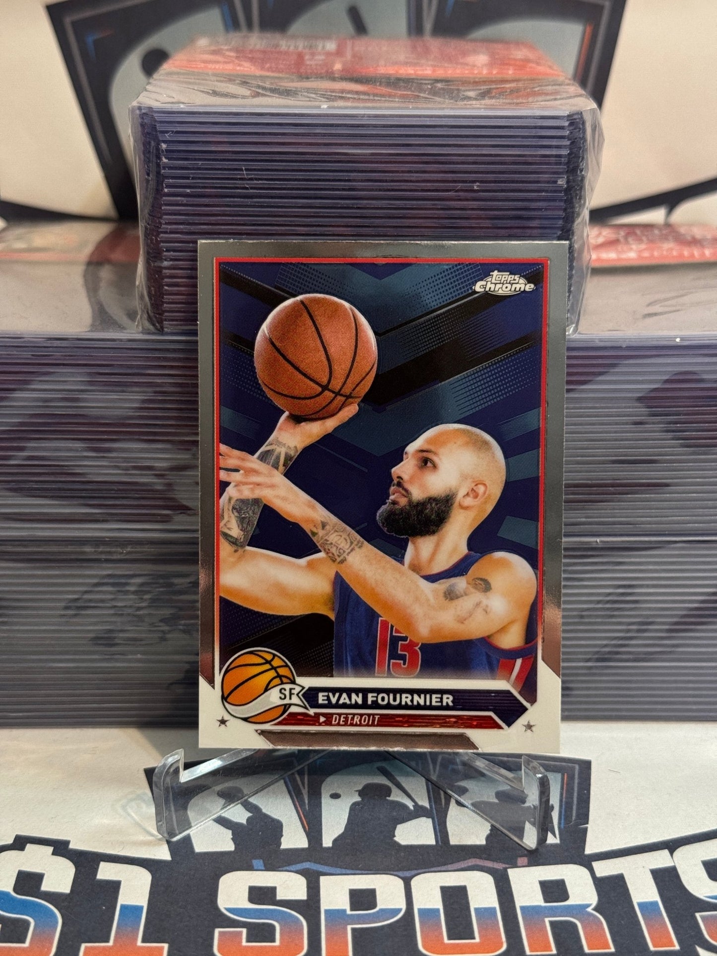 2024 Topps Chrome Evan Fournier #106