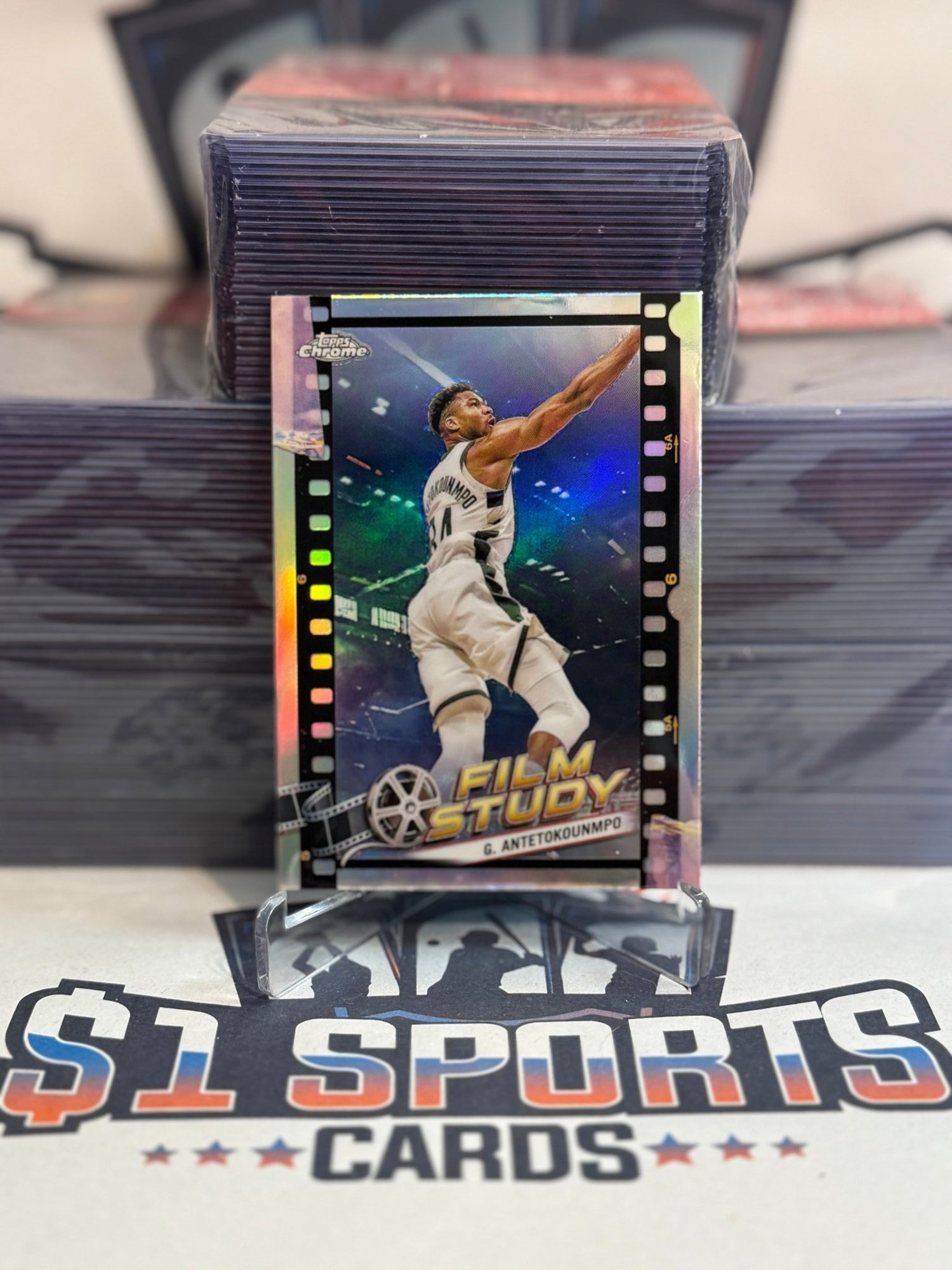 2024 Topps Chrome (Film Study) Giannis Antetokounmpo #FS - 24