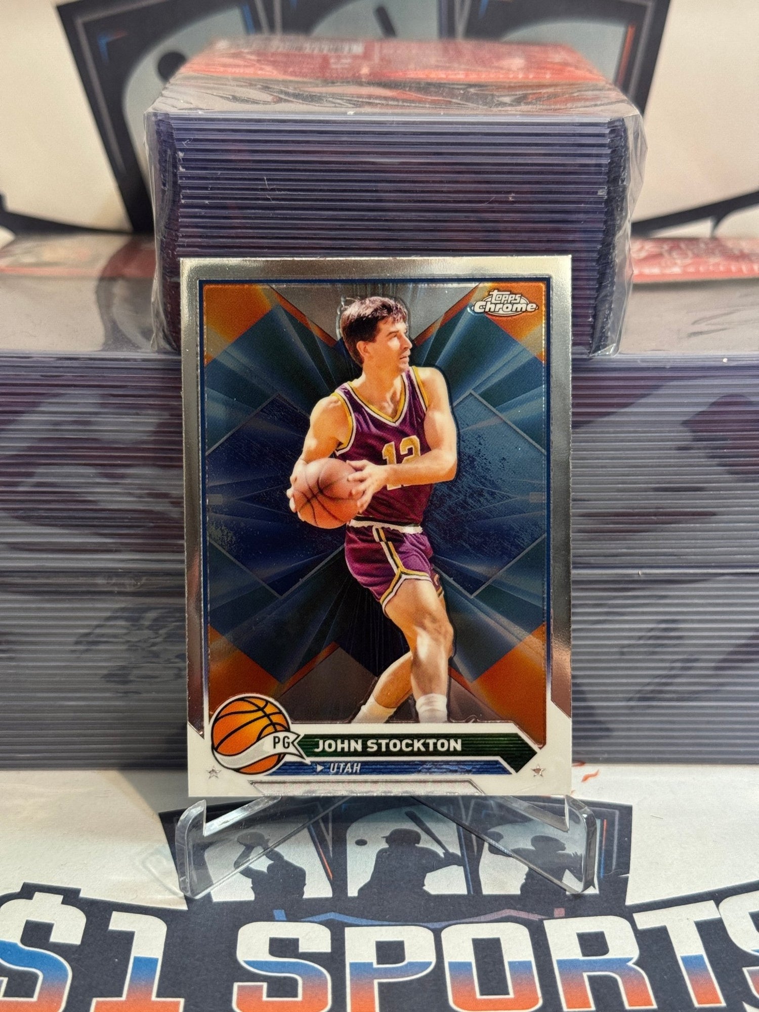 2024 Topps Chrome John Stockton #149