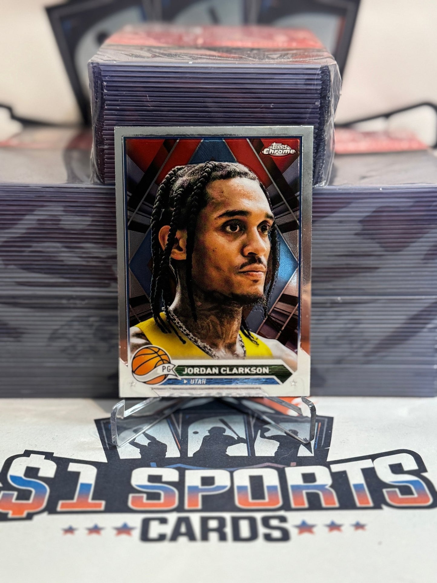 2024 Topps Chrome Jordan Clarkson #159