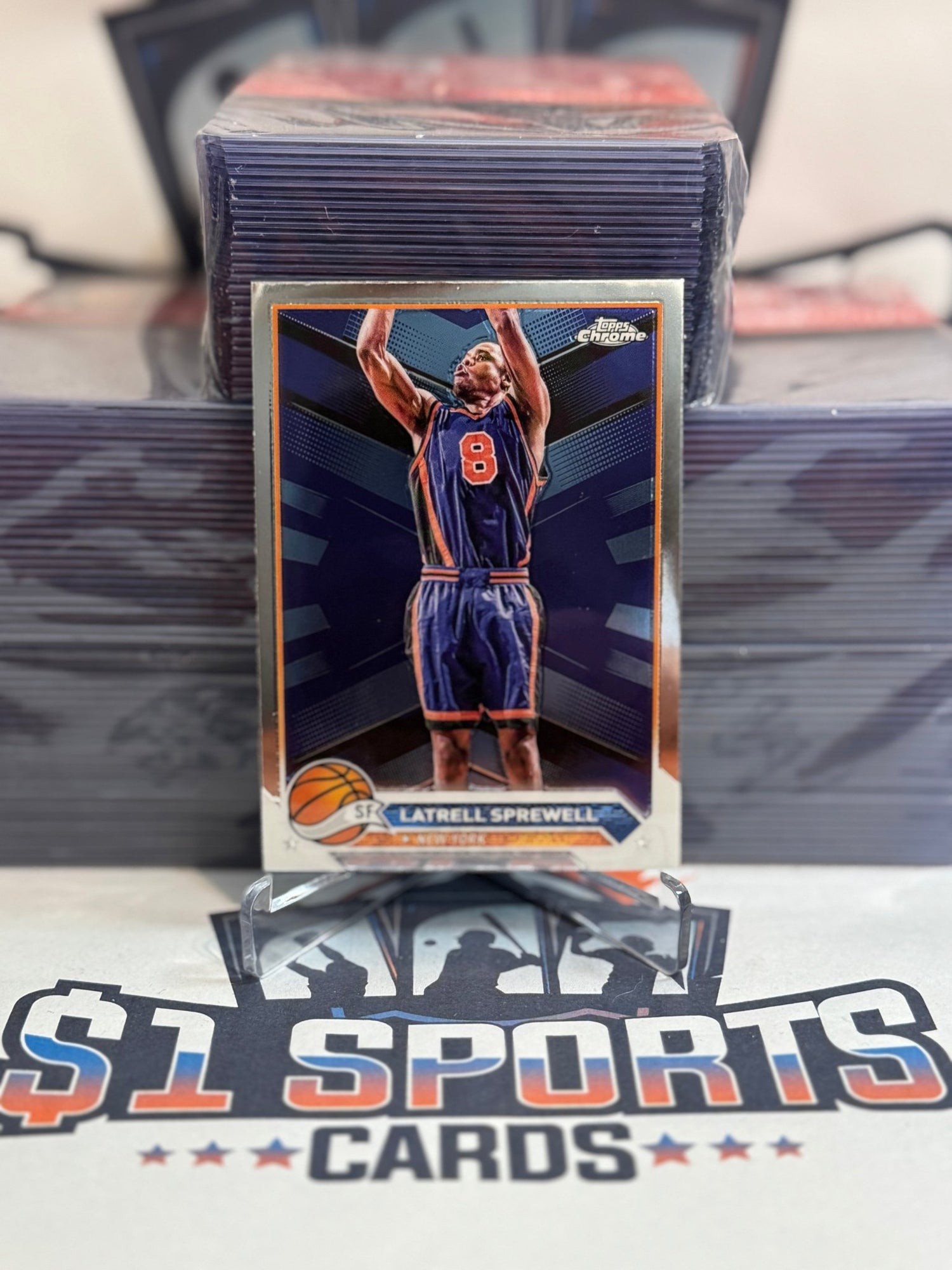 2024 Topps Chrome Latrell Sprewell #40