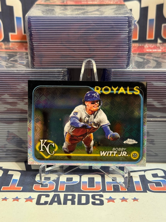 2024 Topps Chrome (Logofractor) Bobby Witt Jr. #120