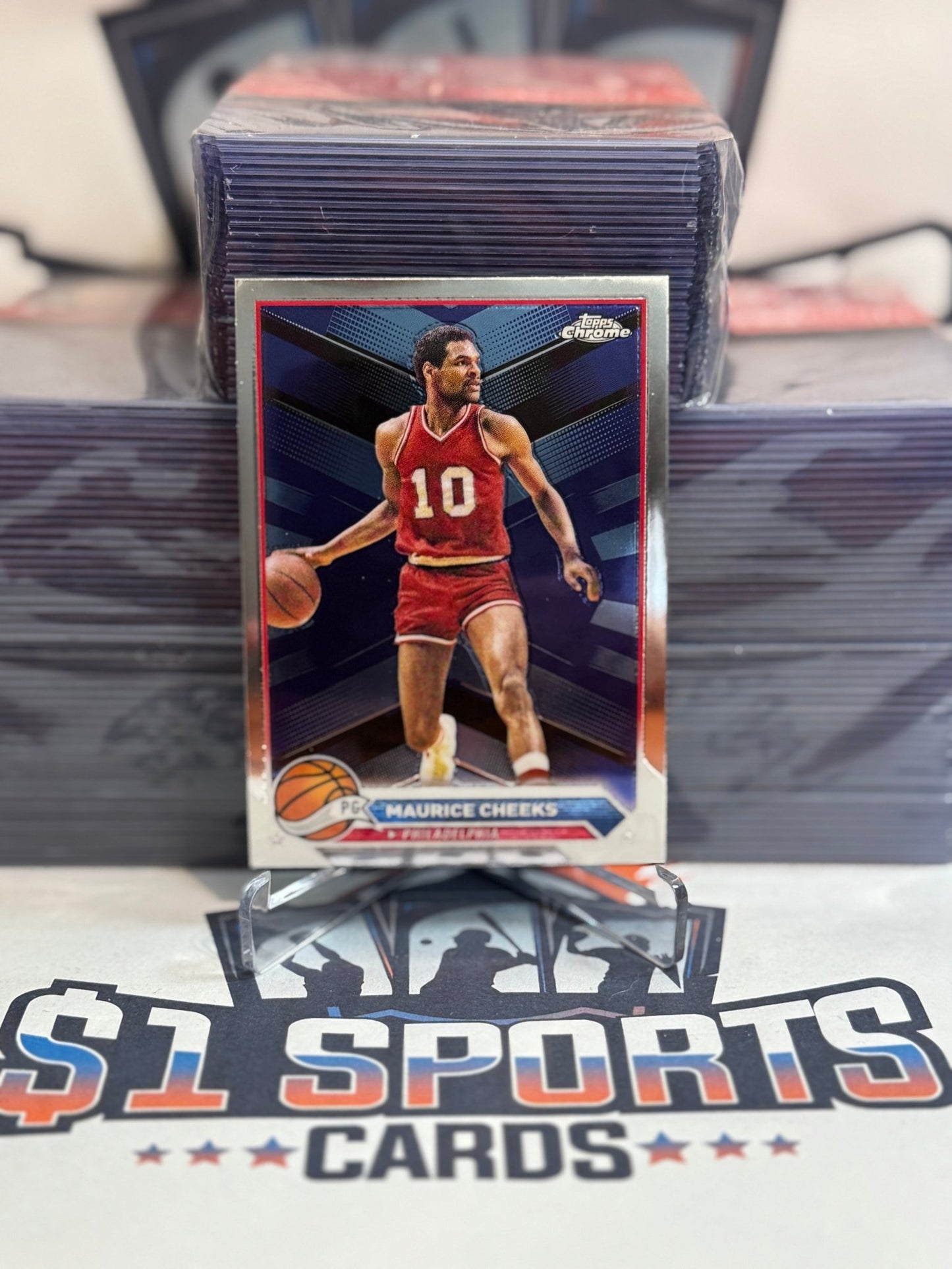 2024 Topps Chrome Maurice Cheeks #34