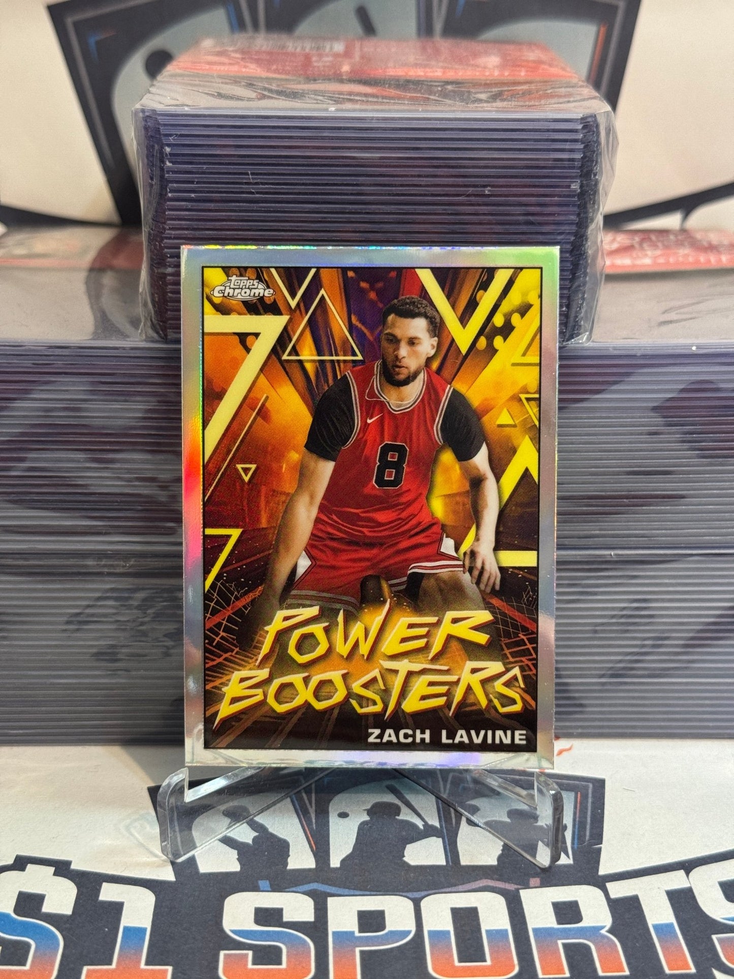 2024 Topps Chrome (Power Boosters) Zach LaVine #PB - 3