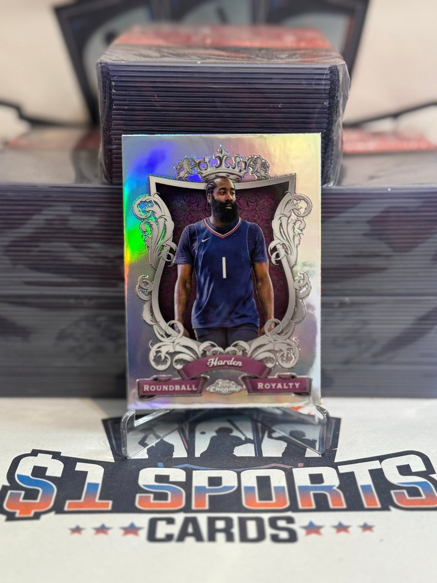 2024 Topps Chrome (Roundball Royalty) James Harden #RR - 24