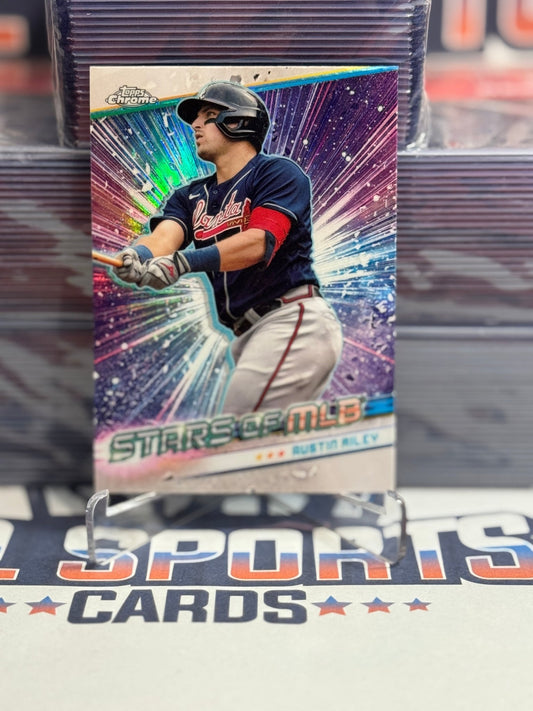 2024 Topps Chrome (Stars of MLB) Austin Riley #CSMLB - 55