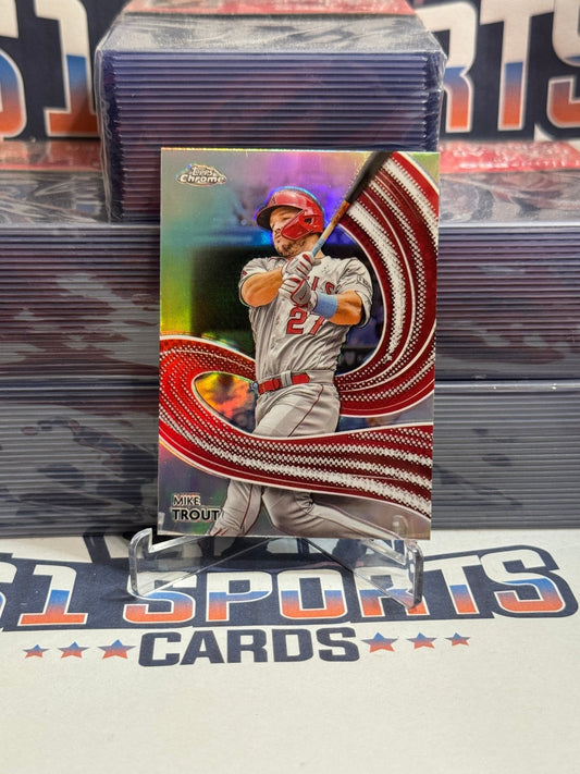 2024 Topps Chrome (Strokes) Mike Trout #S - 1