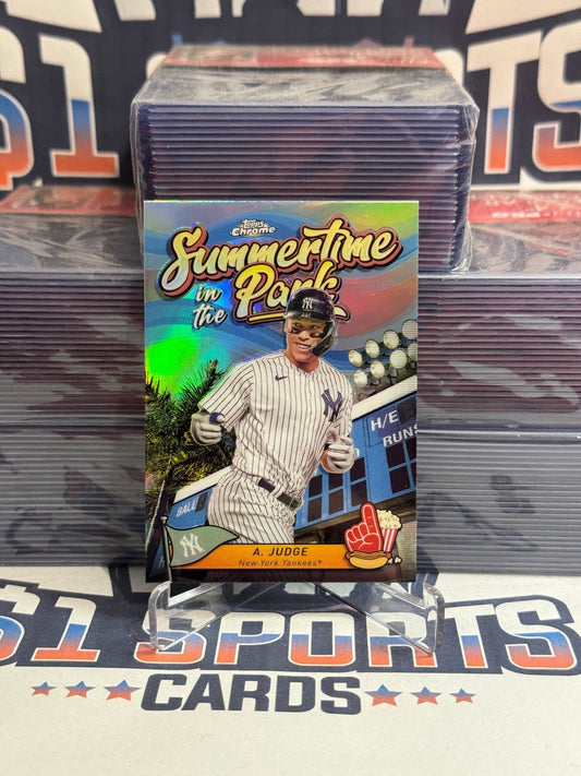 2024 Topps Chrome (Summertime In The Park) Aaron Judge #SITP - 3