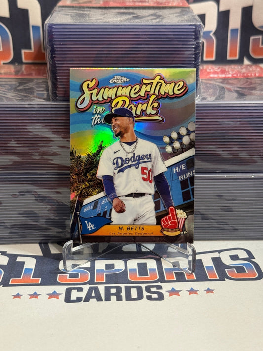 2024 Topps Chrome (Summertime in the Park) Mookie Betts #SITP - 1