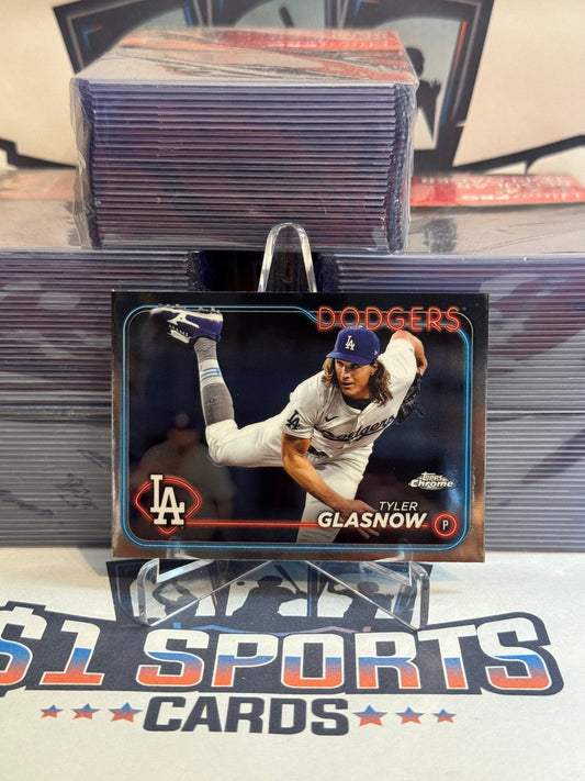 2024 Topps Chrome Tyler Glasnow #54