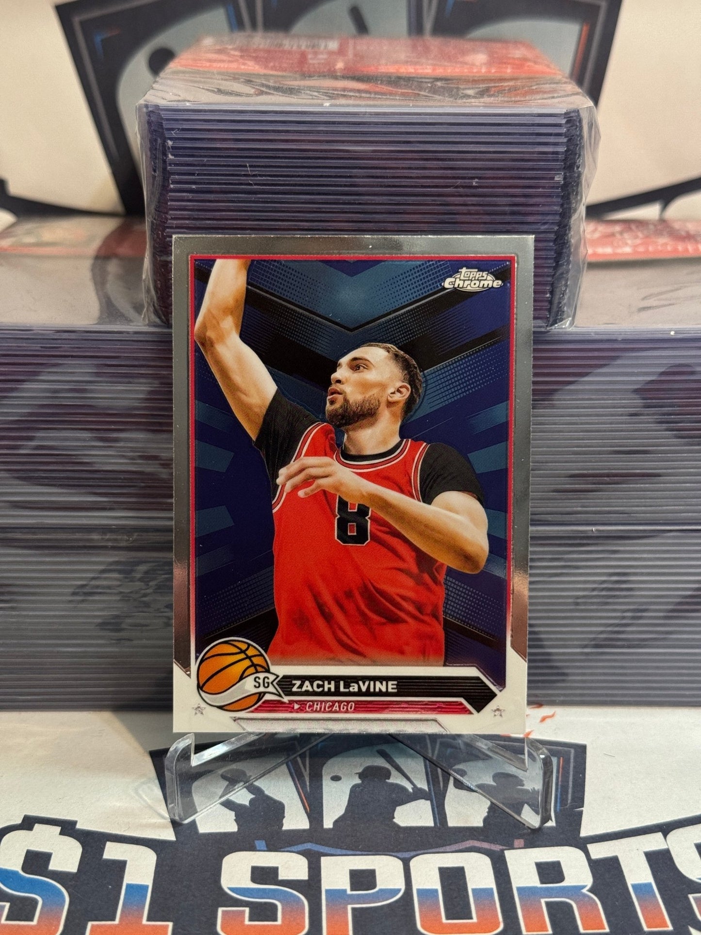 2024 Topps Chrome Zach LaVine #55