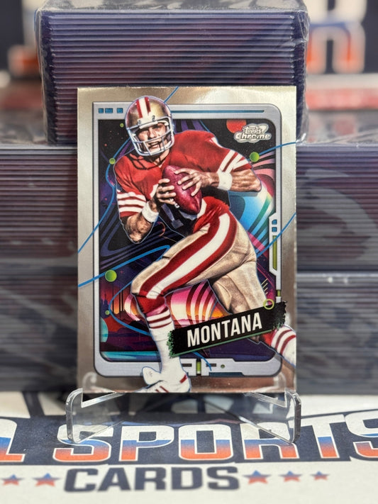 2024 Topps Cosmic Chrome Joe Montana 91