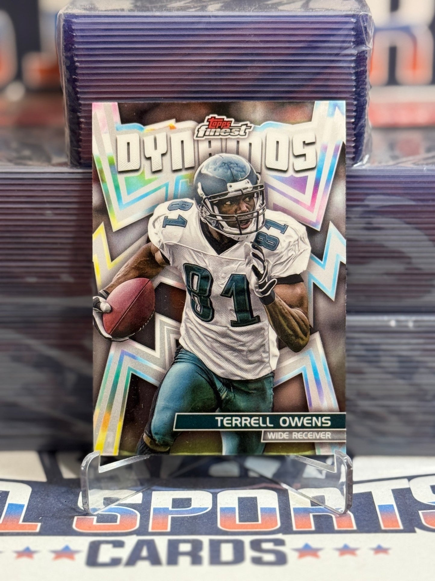 2024 Topps Finest (Dynamos) Terrell Owens DYN - 27