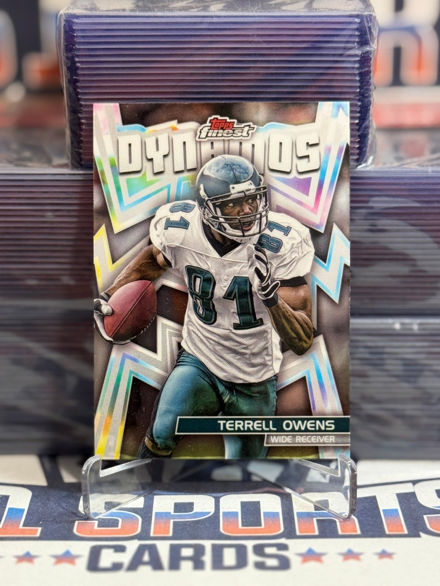 2024 Topps Finest (Dynamos) Terrell Owens DYN - 27