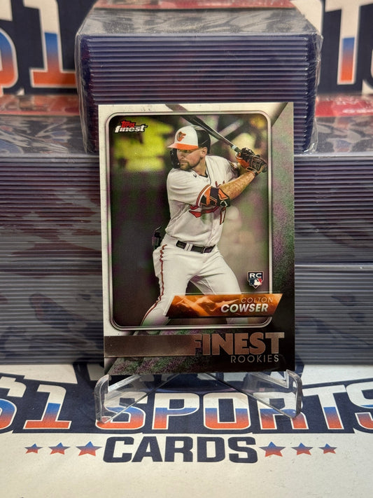 2024 Topps Finest (Finest Rookies) Colton Cowser #FRD - 3
